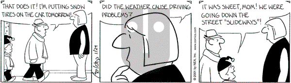 The Born Loser on Wednesday January 24, 2001 Comic Strip