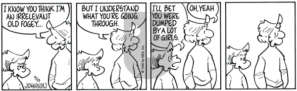 Arlo and Janis on Friday March 15, 1996 Comic Strip