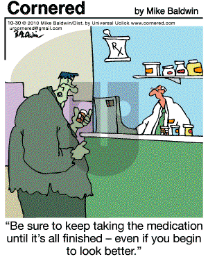 Cornered - Saturday October 30, 2010 Comic Strip