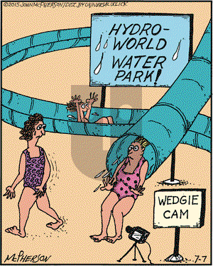 Close to Home on Tuesday July 7, 2015 Comic Strip