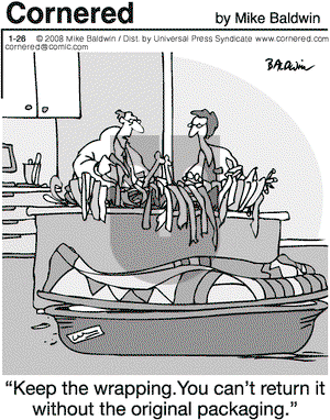 Cornered on Saturday January 26, 2008 Comic Strip