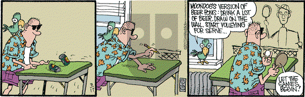 Monty on Friday March 17, 2017 Comic Strip