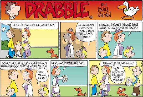Drabble on Sunday October 1, 2017 Comic Strip