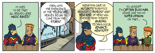 Ink Pen on Thursday November 1, 2007 Comic Strip