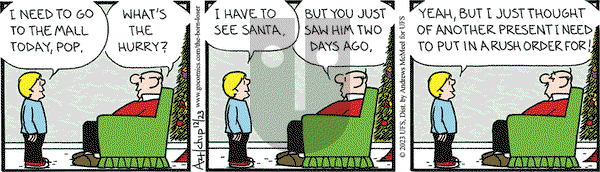 The Born Loser on Saturday December 23, 2023 Comic Strip