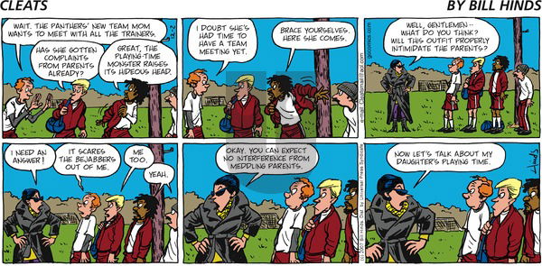 Cleats on Sunday December 2, 2007 Comic Strip