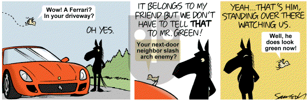 Dark Side of the Horse on Thursday May 5, 2011 Comic Strip
