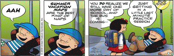 Nancy on Tuesday June 17, 2008 Comic Strip