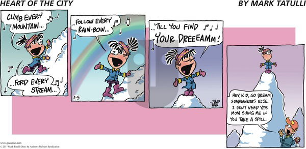 Heart of the City on Sunday February 5, 2017 Comic Strip