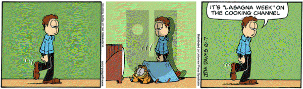 Garfield on Monday August 17, 2009 Comic Strip