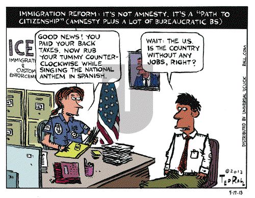 Ted Rall on Wednesday April 17, 2013 Comic Strip