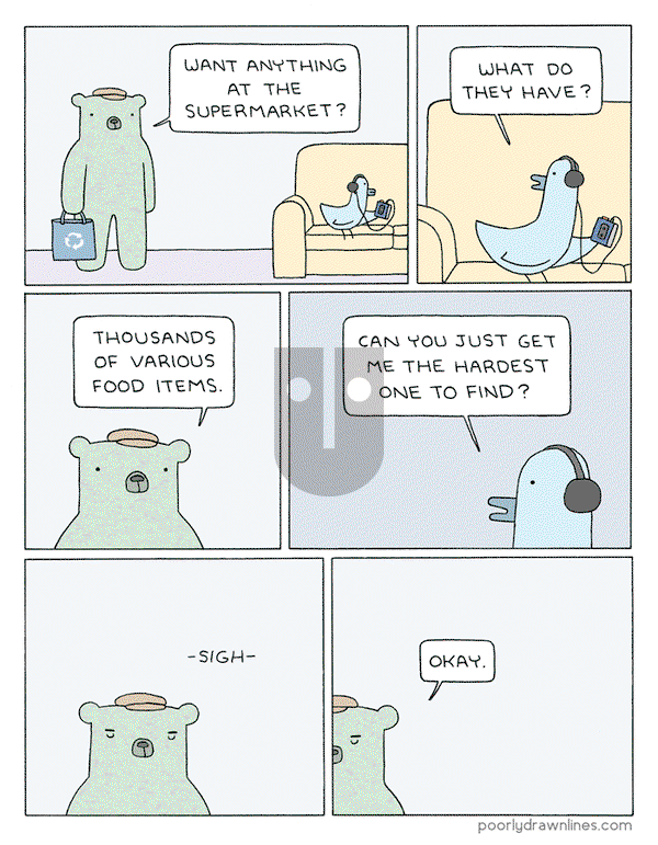 Poorly Drawn Lines on Wednesday March 29, 2017 Comic Strip