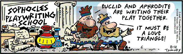 Frank and Ernest - Tuesday August 12, 2008 Comic Strip