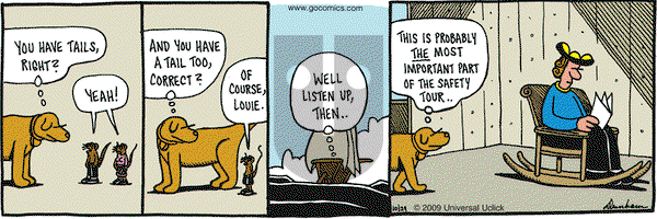 Overboard on Thursday October 29, 2009 Comic Strip