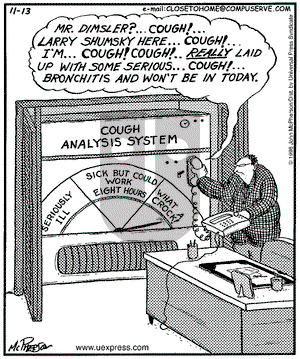 Close to Home on Friday November 13, 1998 Comic Strip
