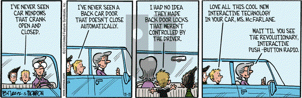 Grand Avenue on Thursday November 11, 2010 Comic Strip