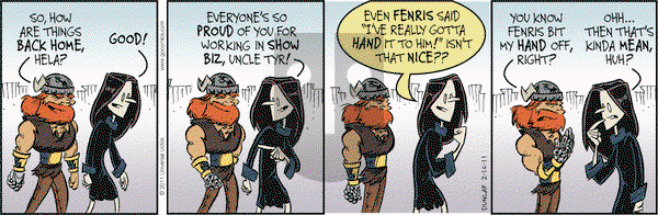 Ink Pen - Wednesday February 16, 2011 Comic Strip