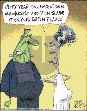 The Flying McCoys on Saturday November 8, 2014 Comic Strip