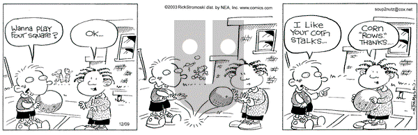 Soup to Nutz - Old on Tuesday December 9, 2003 Comic Strip