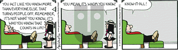 The Born Loser on Tuesday August 28, 2018 Comic Strip