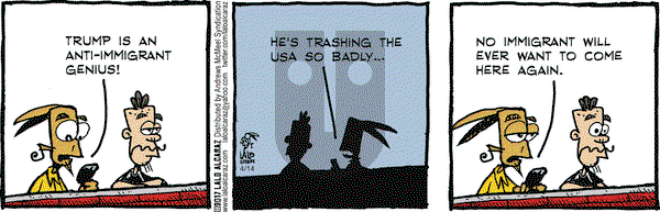 La Cucaracha on Friday April 14, 2017 Comic Strip
