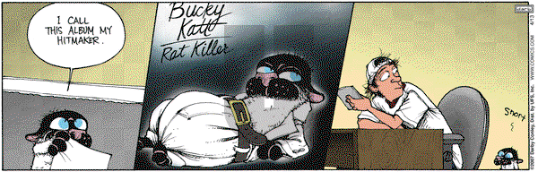 Get Fuzzy on Friday April 13, 2007 Comic Strip