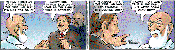 Alley Oop on Tuesday August 15, 2017 Comic Strip
