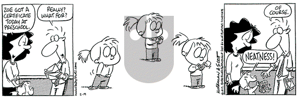 Baby Blues on Friday February 19, 1999 Comic Strip