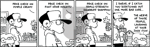 FoxTrot on Saturday December 2, 2000 Comic Strip