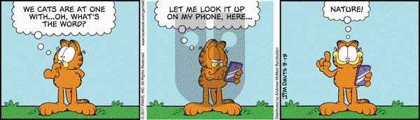 Garfield on Tuesday September 19, 2017 Comic Strip