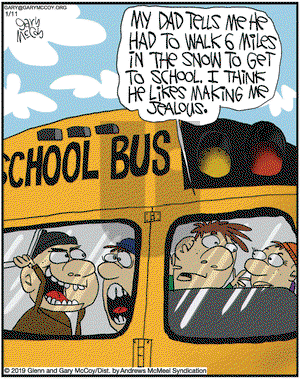The Flying McCoys on Friday January 11, 2019 Comic Strip