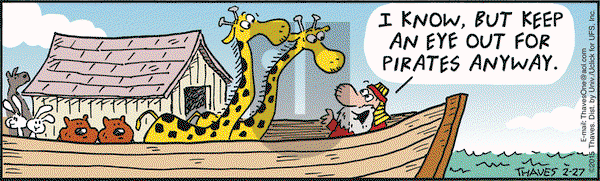 Frank and Ernest on Friday February 27, 2015 Comic Strip