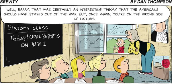 Brevity on Sunday January 12, 2020 Comic Strip