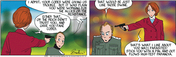 9 Chickweed Lane on Tuesday February 4, 2014 Comic Strip