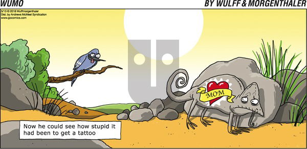 WuMo on Sunday May 13, 2018 Comic Strip
