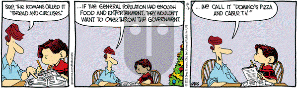 The Buckets on Monday December 10, 2012 Comic Strip
