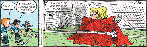 Cleats - Monday February 9, 2009 Comic Strip