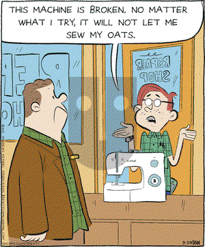 Brevity on Thursday March 28, 2019 Comic Strip