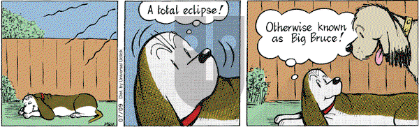 Fred Basset on Friday July 9, 2010 Comic Strip