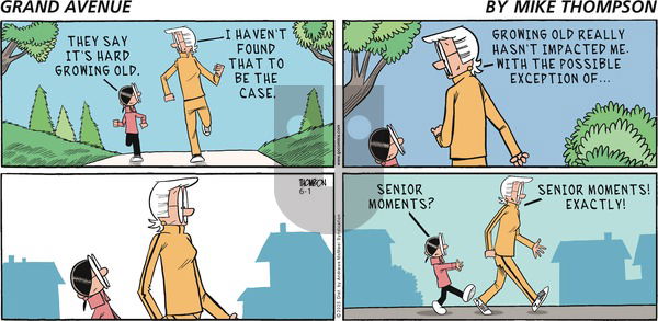 Grand Avenue on Sunday June 1, 2025 Comic Strip