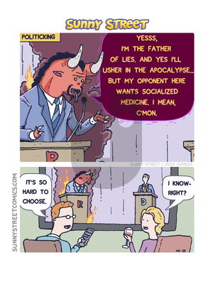Sunny Street on Wednesday November 7, 2018 Comic Strip