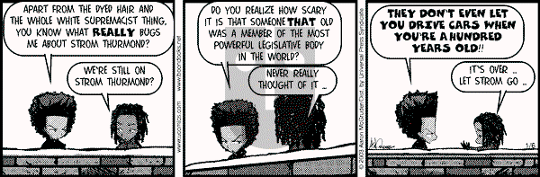 The Boondocks on Monday August 9, 2010 Comic Strip