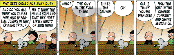 Pearls Before Swine on Wednesday October 11, 2017 Comic Strip
