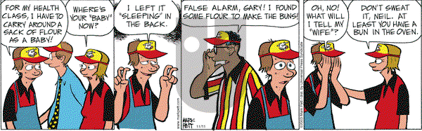 Lucky Cow on Tuesday November 11, 2003 Comic Strip