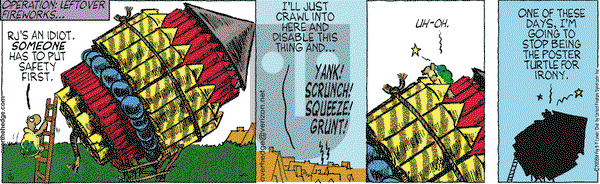 Over the Hedge on Thursday July 10, 2008 Comic Strip