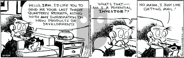 Red and Rover on Monday April 14, 2008 Comic Strip