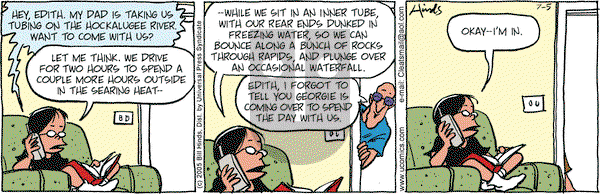 Cleats on Tuesday July 5, 2005 Comic Strip