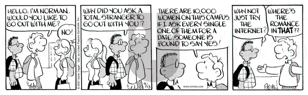 Drabble on Thursday September 13, 2007 Comic Strip