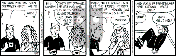 Clear Blue Water on Monday March 31, 2008 Comic Strip
