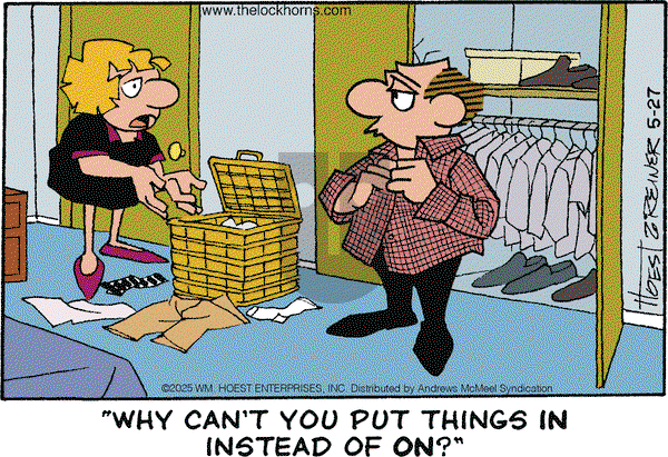 The Lockhorns on Tuesday May 27, 2025 Comic Strip